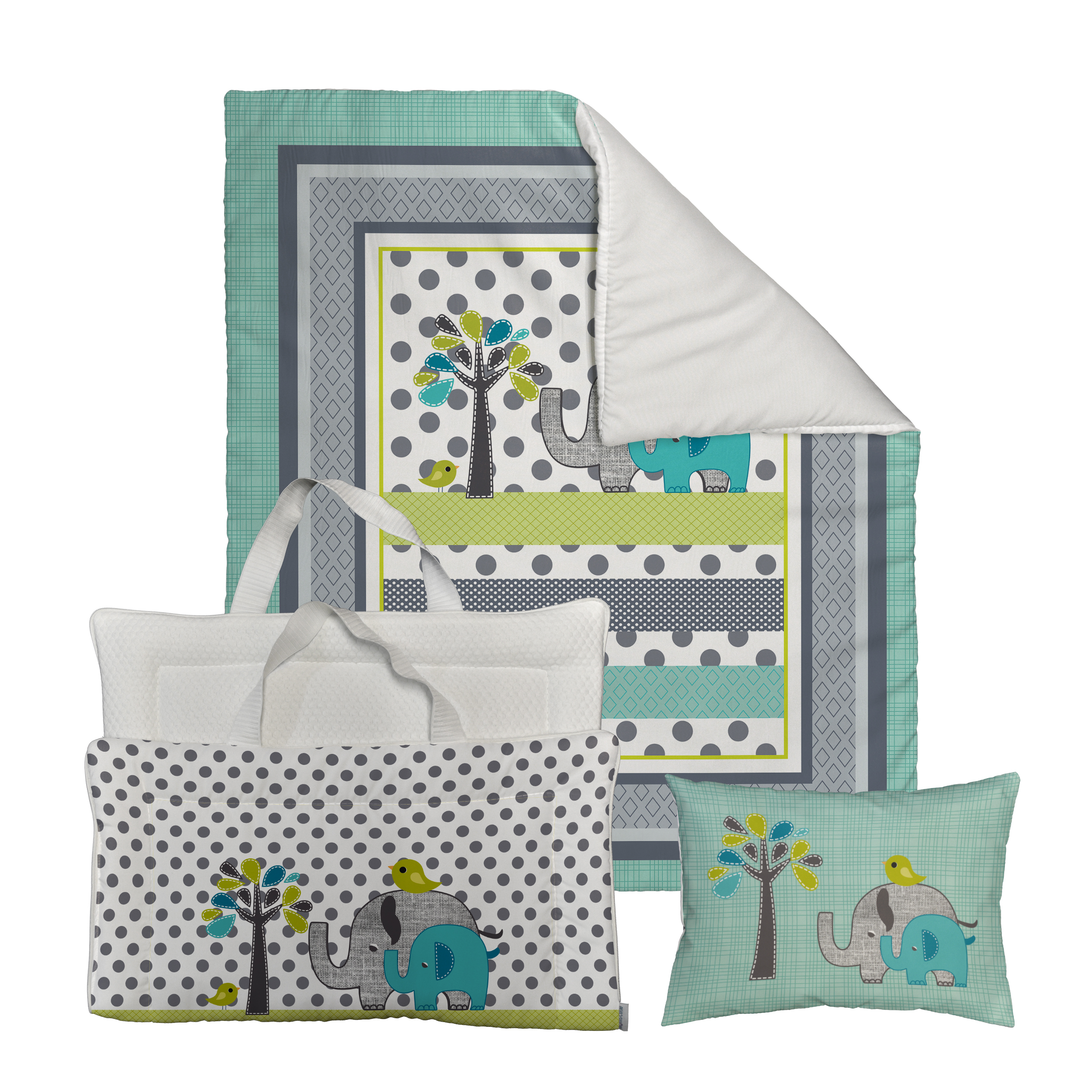 سرویس خواب 3 تکه کودک مامزکیوتی مدل MO67