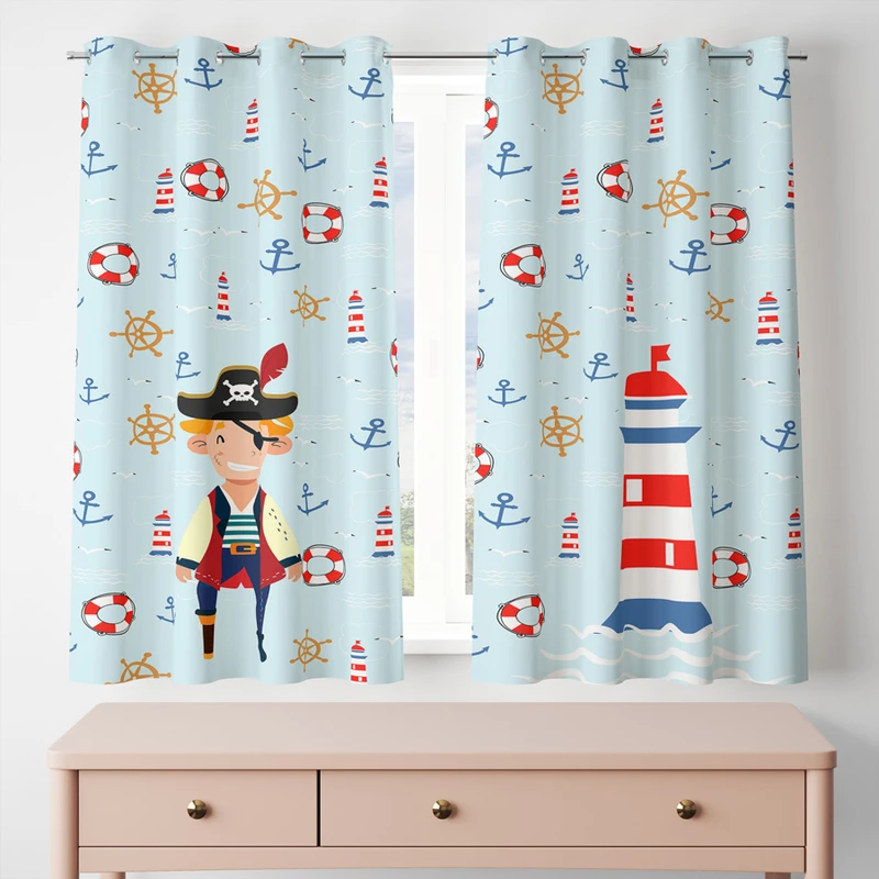 پرده مدل پانچی کد 7944 سایز 200x140 سانتی متر