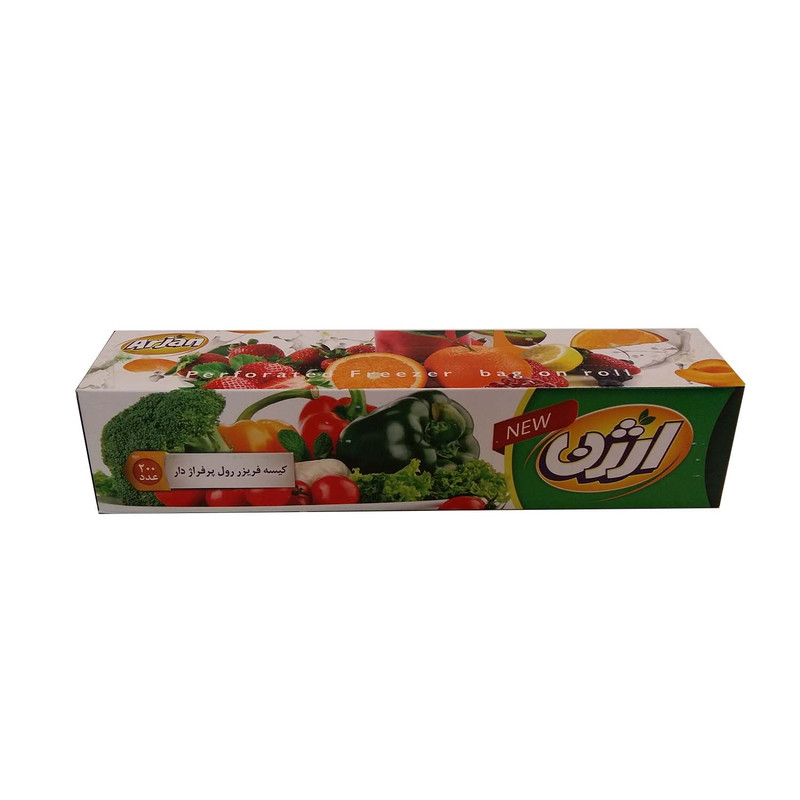 کیسه فریزر ارژن مدل A-D-008 رول 200 عددی