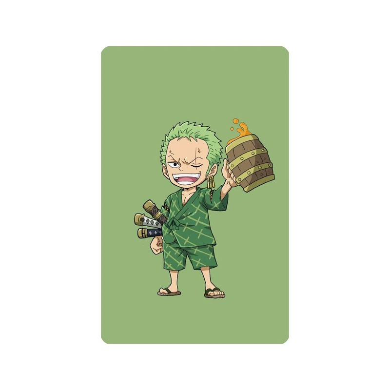 استیکر کارت مدل انیمه طرح وان پیس مانکی دی لوفی one piece Monkey D Luffy کد 6366