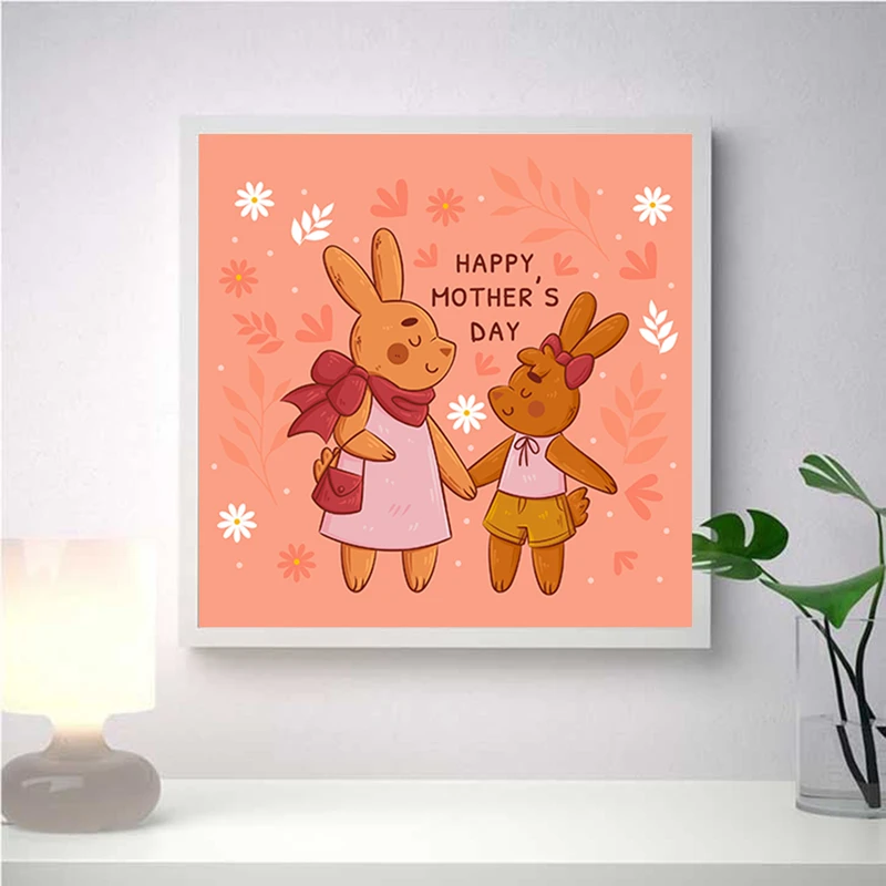 تابلو
کودک مدل دکوراتیو طرح happy mothers day کد 0473