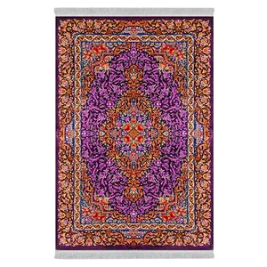 فرش پارچه‌ای دفه مدل فرشینه طرح مدرن کد 8055