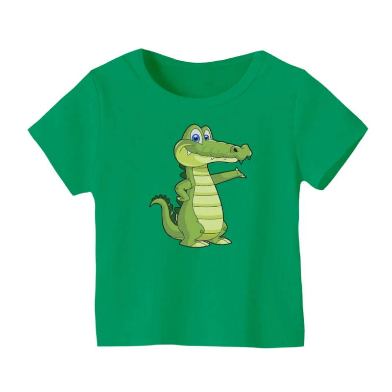 تی شرت آستین کوتاه بچگانه مدل تمساح کد ۲