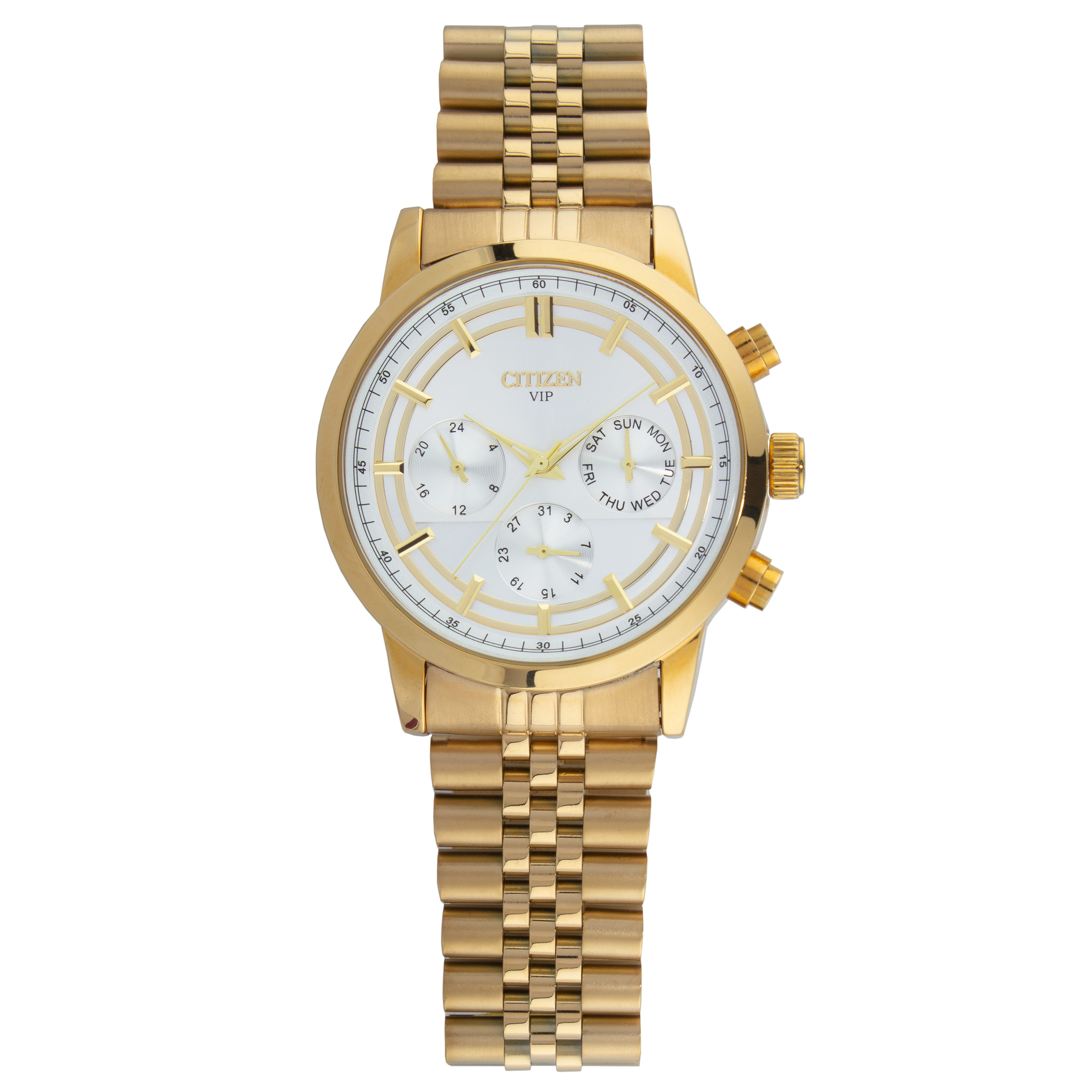 ساعت مچی عقربهای مردانه مدل VIP- 9108HS-M کد WSG-34 ساعت مچی عقربهای مردانه مدل VIP- 9108HS-M کد WSG-34