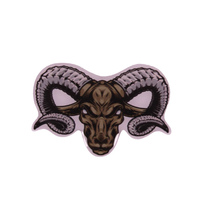 برچسب بدنه خودرو مدل ژله ای طرح قوچ