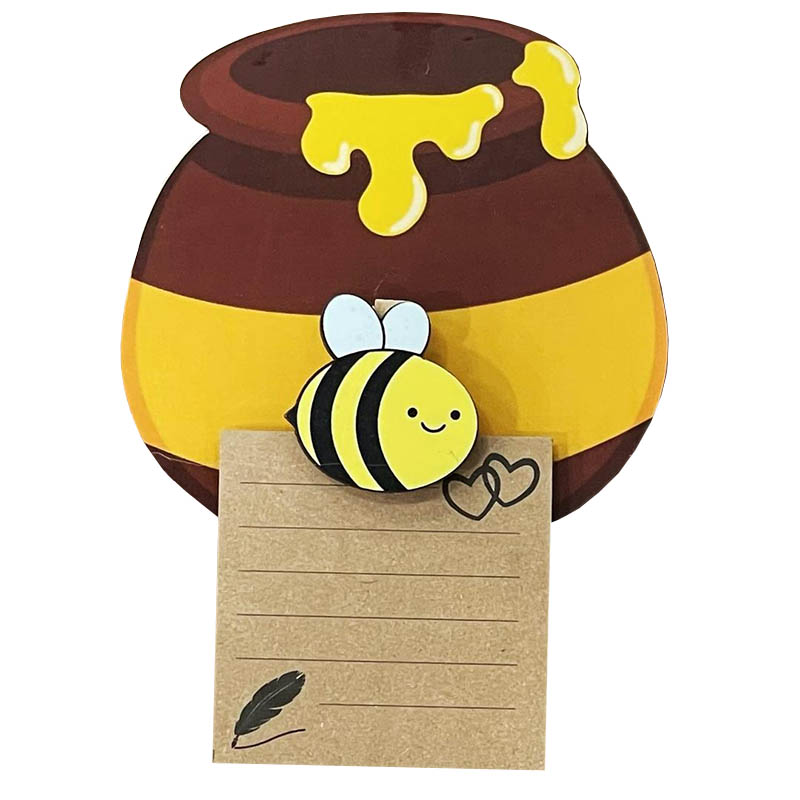مگنت و کاغذ یادداشت طرح ظرف عسل