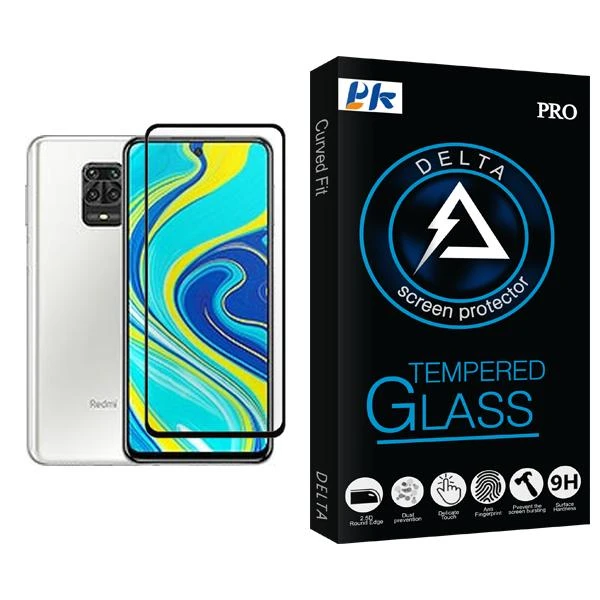 محافظ صفحه نمایش پی کی مدل Delta Glass MIX001 مناسب برای گوشی موبایل شیائومی Redmi Note 9S
