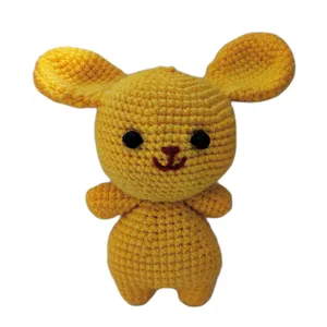 عروسک بافتننی طرح سگ کوچولو