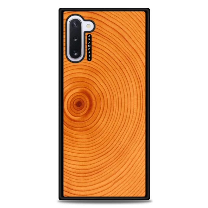 کاور آکام مدل AMC-WSGN10-WOOD-24 مناسب برای گوشی موبایل سامسونگ Galaxy Note 10