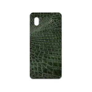 MAHOOT Green-Crocodile-Leather Cover Sticker for Samsung Galaxy A01 Core