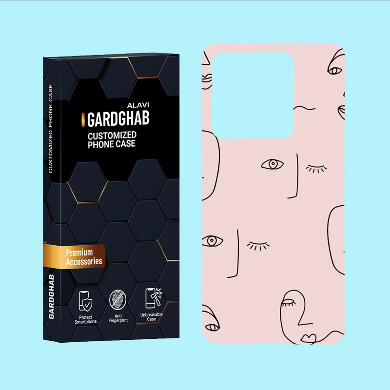 کاور گارد قاب علوی مدل ساده و مینیمال مناسب برای گوشی موبایل شیائومی Redmi Note 13 5G