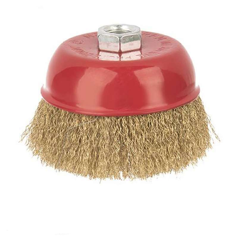 فرچه سیمی کاسه ای افشان مدل 75mmm