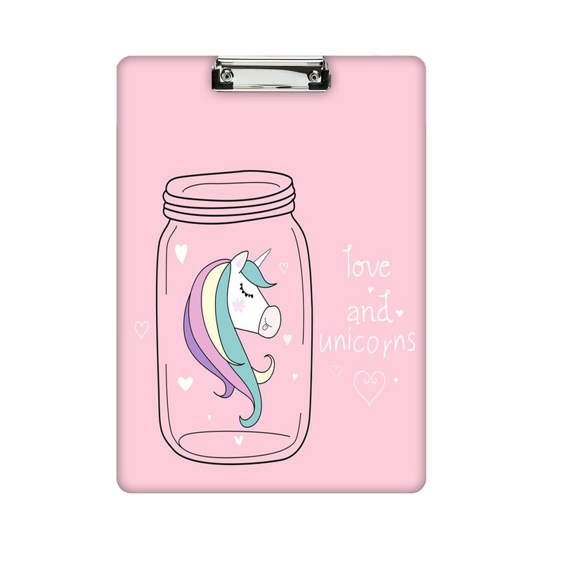 تخته شاسی مدل شیشه یونیکورن کد 1774 سایز A4