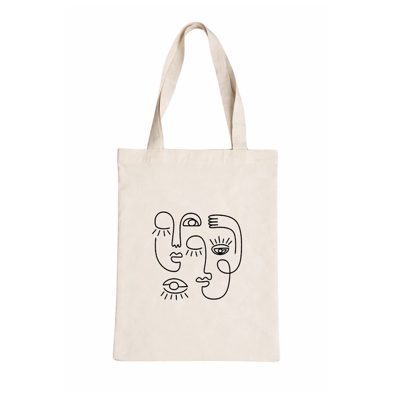 ساک خرید طرح مینیمال کد 033