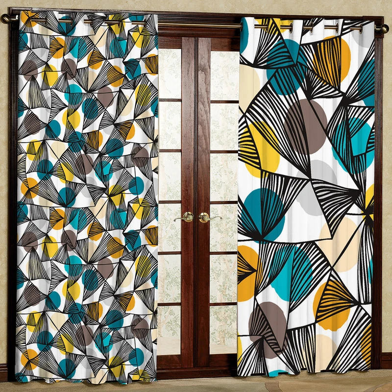  پرده مدل نگین دار مخمل پانچی کد 1346 سایز 140x280 سانتی متر