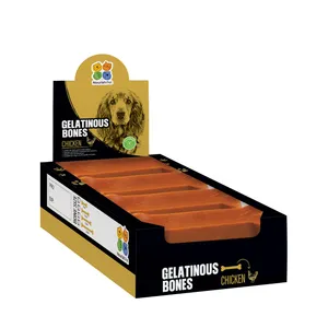 تشویقی سگ نوریش پت مدل استخوان ژلاتینی بسته 10 عددی