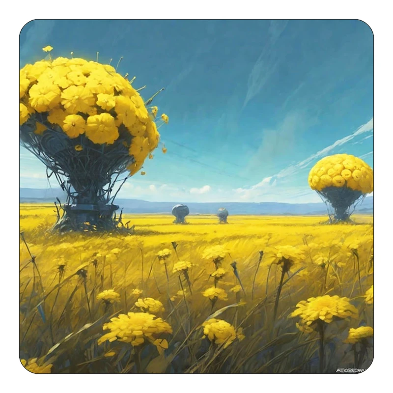 مگنت کاکتی طرح نقاشی رنگ روغن مدل mp70638