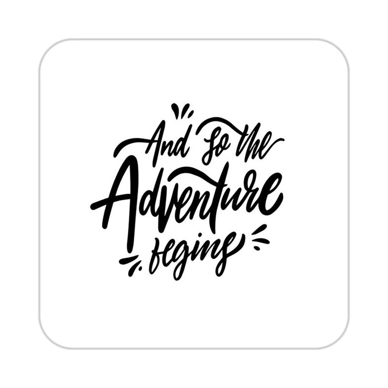 زیر لیوانی کاکتی طرح جملات انگیزشی و مثبت مدل mp25083