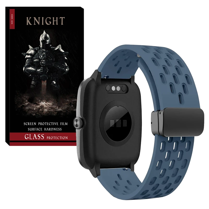 بند نایت مدل SPL NK Mag KT TW مناسب برای ساعت هوشمند هایلو GS / GST / GST Lite / LS02 Pro / Solar LS05 / Solar Plus RT3 / Solar Lite / RT2 / RS3 / RT LS05s