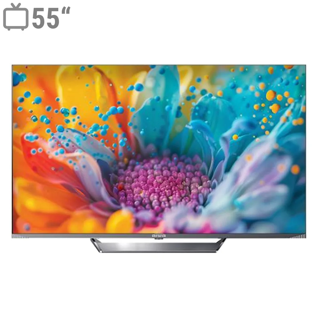 تلویزیون کیو ال ای دی هوشمند آیوا مدل ZQ-C3H GRAY سایز 55 اینچ