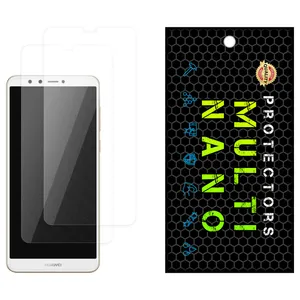 Multi Nano X-S2N Model Transparent Screen Protector Suitable For Huawei Y9 2018 Mobile Phone Pack Of 2