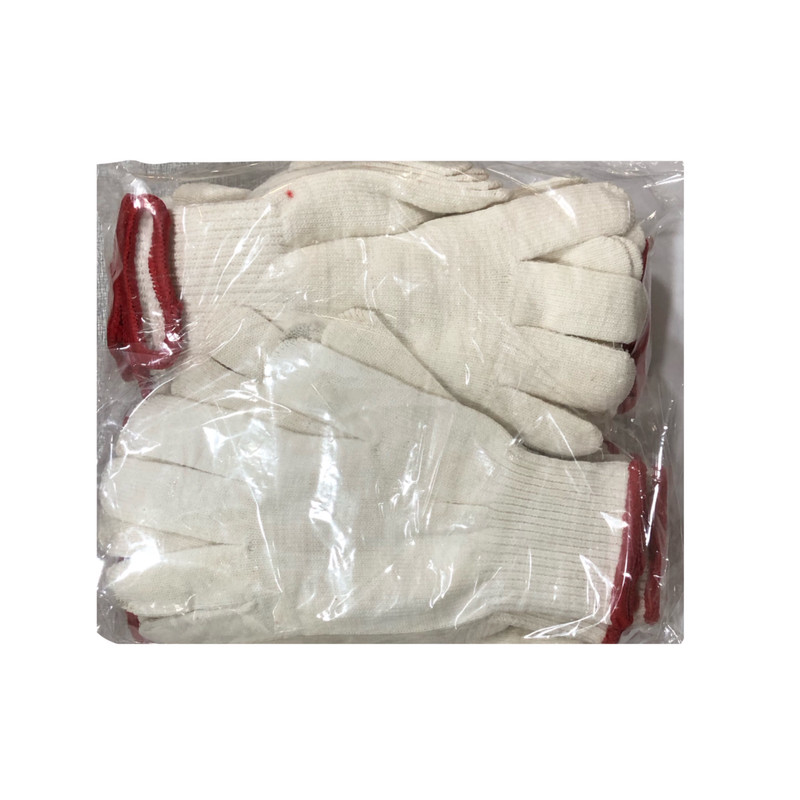 دستکش ایمنی مدل نخ پنبه