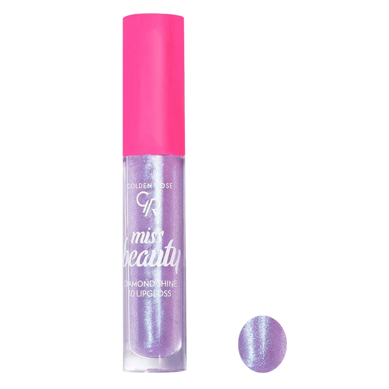 لیپ گلاس گلدن رز مدل Miss Beauty شماره 02
