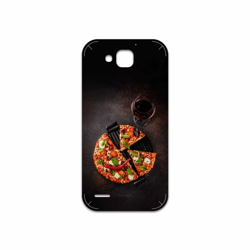 برچسب پوششی ماهوت مدل Pizza مناسب برای گوشی موبایل هوآوی Ascend G750