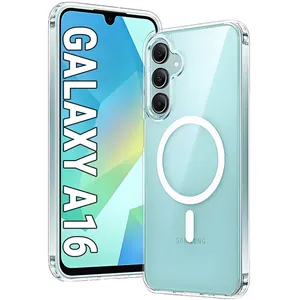 Masir Clear Magnetic Magsafe Cover suitable for Samsung Galaxy A16