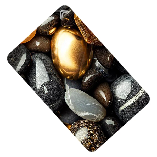 استیکر کارت بانکی طرح سنگ مدل CAC620-K-G1-168