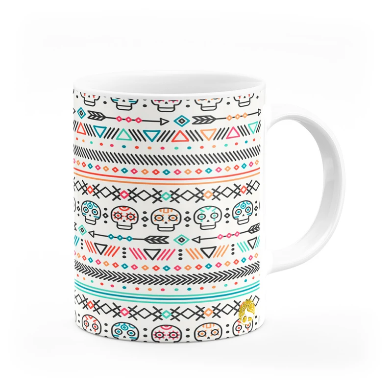 ماگ هومرو طرح سنگ مرمر مدل MG9416