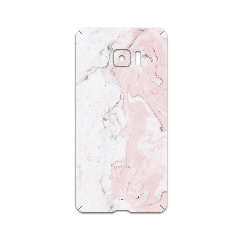 برچسب پوششی ماهوت مدل Blanco-Pink-Marble مناسب برای گوشی موبایل اچ تی سی U Ultra