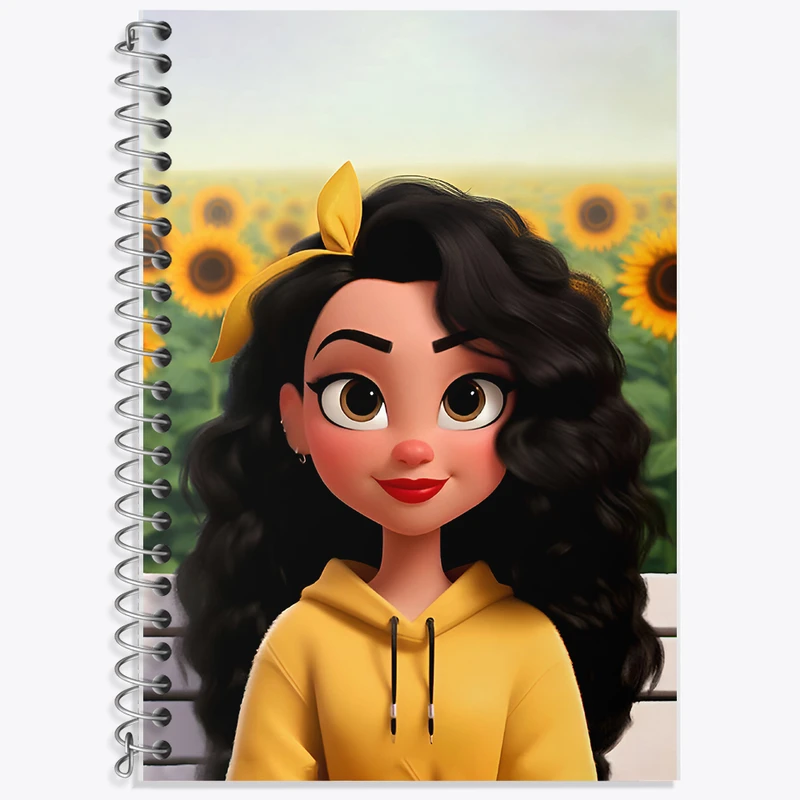 دفتر نت موسیقی 50 برگ خندالو طرح دخترانه کد F7240