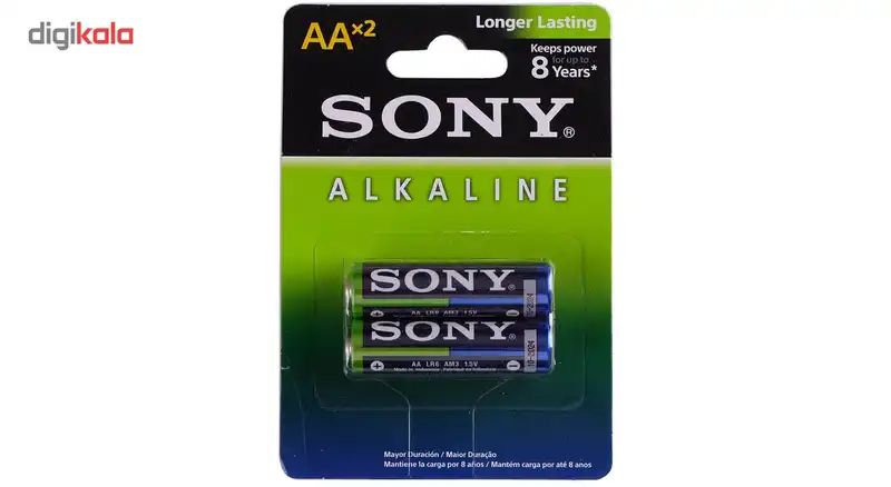 باتری قلمی  مدل Alkaline بسته 2 عددی