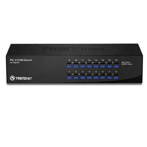 سوییچ KVM PS2 16  پورت ترندنت مدل TK-1601R