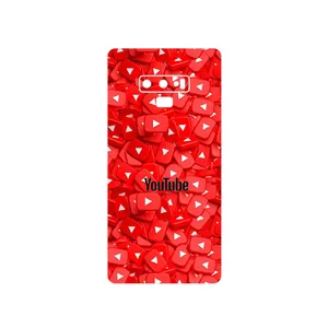 MAHOOT Youtube Cover Sticker for Samsung Galaxy Note 9