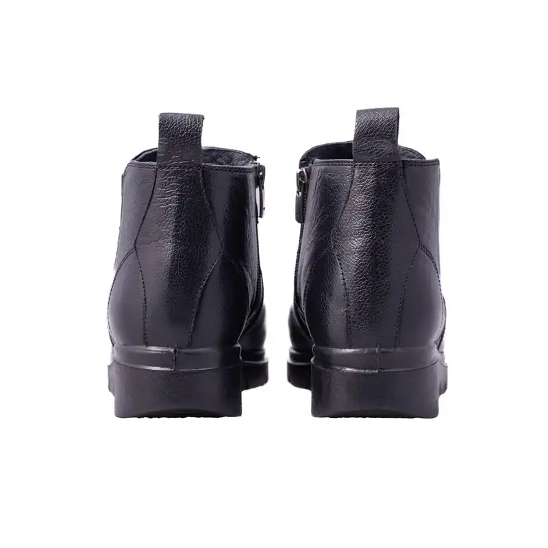 نیم بوت زنانه مدل زد رنگ مشکی