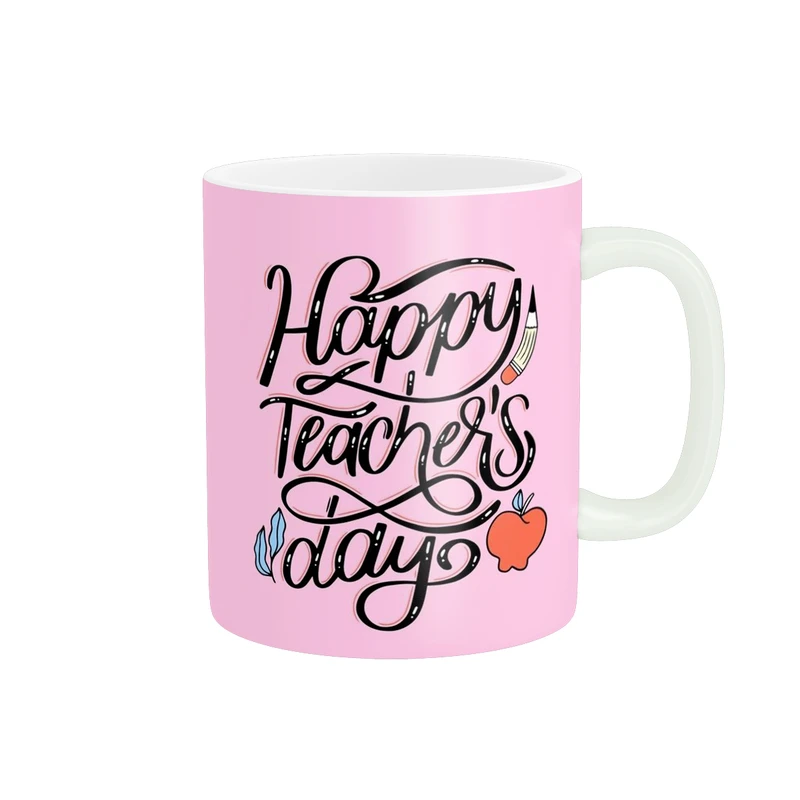 ماگ پادآفرین مدل مناسبتی طرح روز معلم مبارک کد p8916