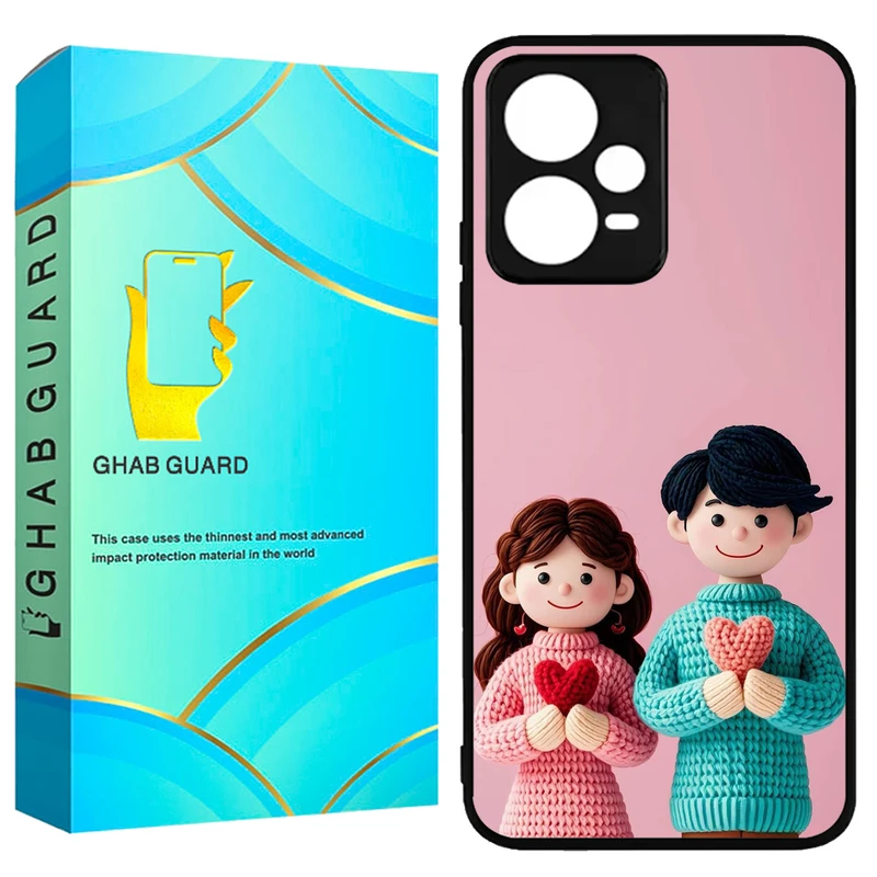 کاور قاب گارد طرح دختر و پسر مدل GCHPX5P مناسب برای گوشی موبایل شیائومی Poco X5 Pro 5G