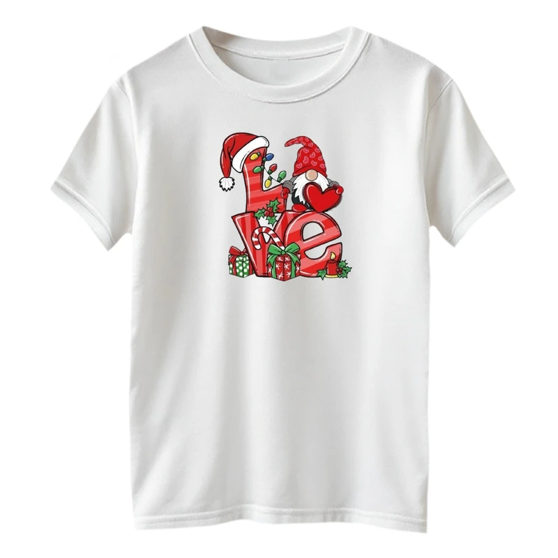 تی شرت آستین کوتاه بچگانه مدل کریسمسی کد 012