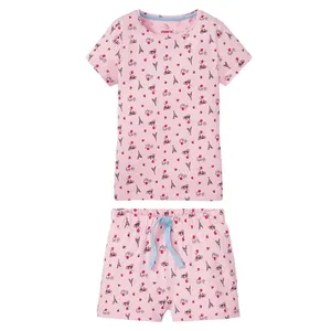 ست تی شرت و شلوارک دخترانه پیپرتس مدل 8352846