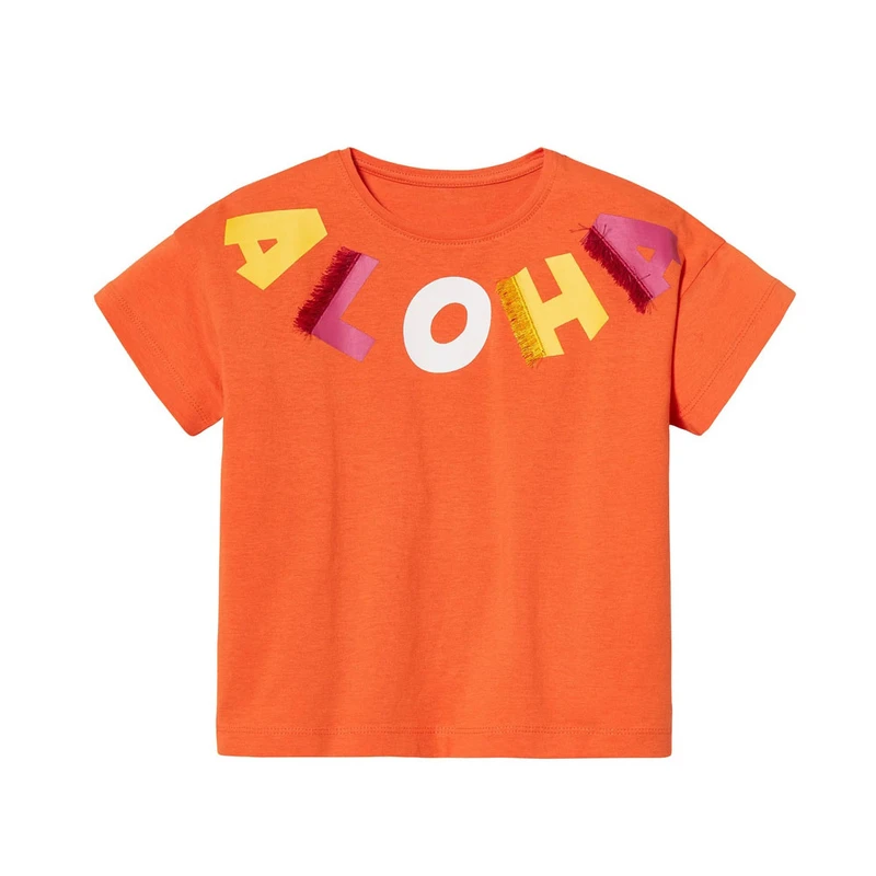 تی شرت آستین کوتاه دخترانه لوپیلو مدل 2025