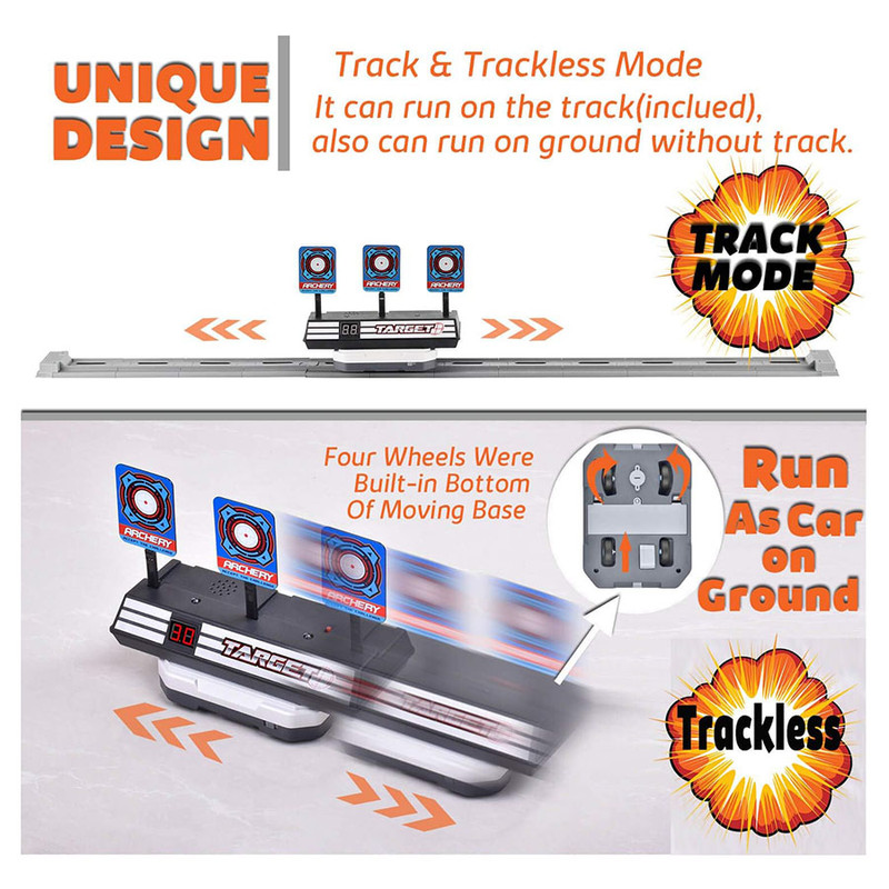 اسباب بازی مدل سیبل هدف گیری طرح اتومات کد QHX-882B مجموعه 3 عددی