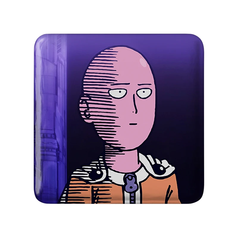 مگنت خندالو طرح سایتاما انیمه مرد تک مشتی کد 11343