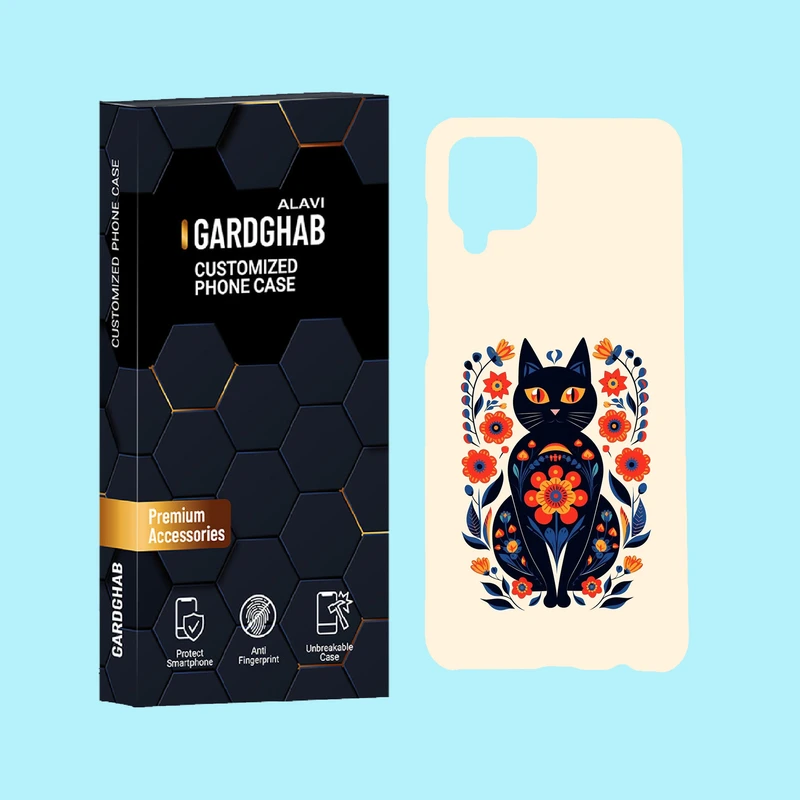 کاور گارد قاب علوی مدل حیوانات مناسب برای گوشی موبایل سامسونگ Galaxy A12