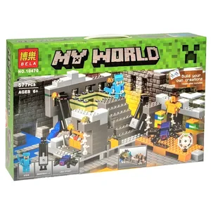 ساختنی 577 قطعه بلا مدل ماینکرافت کد 10470