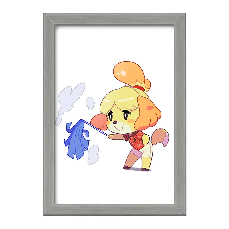 تابلو خندالو طرح بازی انیمال کراسینگ (Animal Crossing) کد 32637