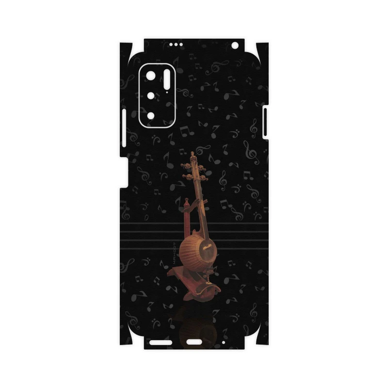برچسب پوششی ماهوت مدل Persian-Fiddle-Instrument-FullSkin مناسب برای گوشی موبایل شیائومی Redmi Note 10 5G