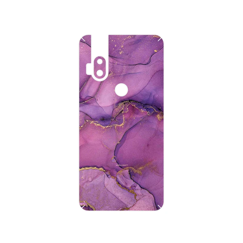 برچسب پوششی ماهوت مدل Purple Marble مناسب برای گوشی موبایل موتورولا One Hyper