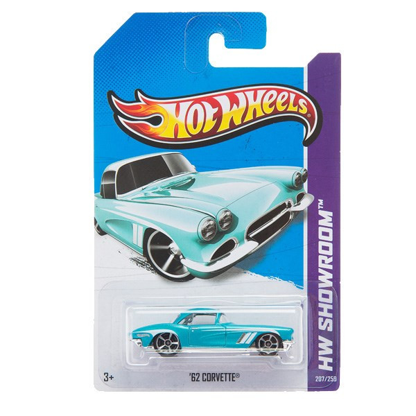 ماشین بازی متل سری Hot Wheels مدل 62Corvette کد X1821